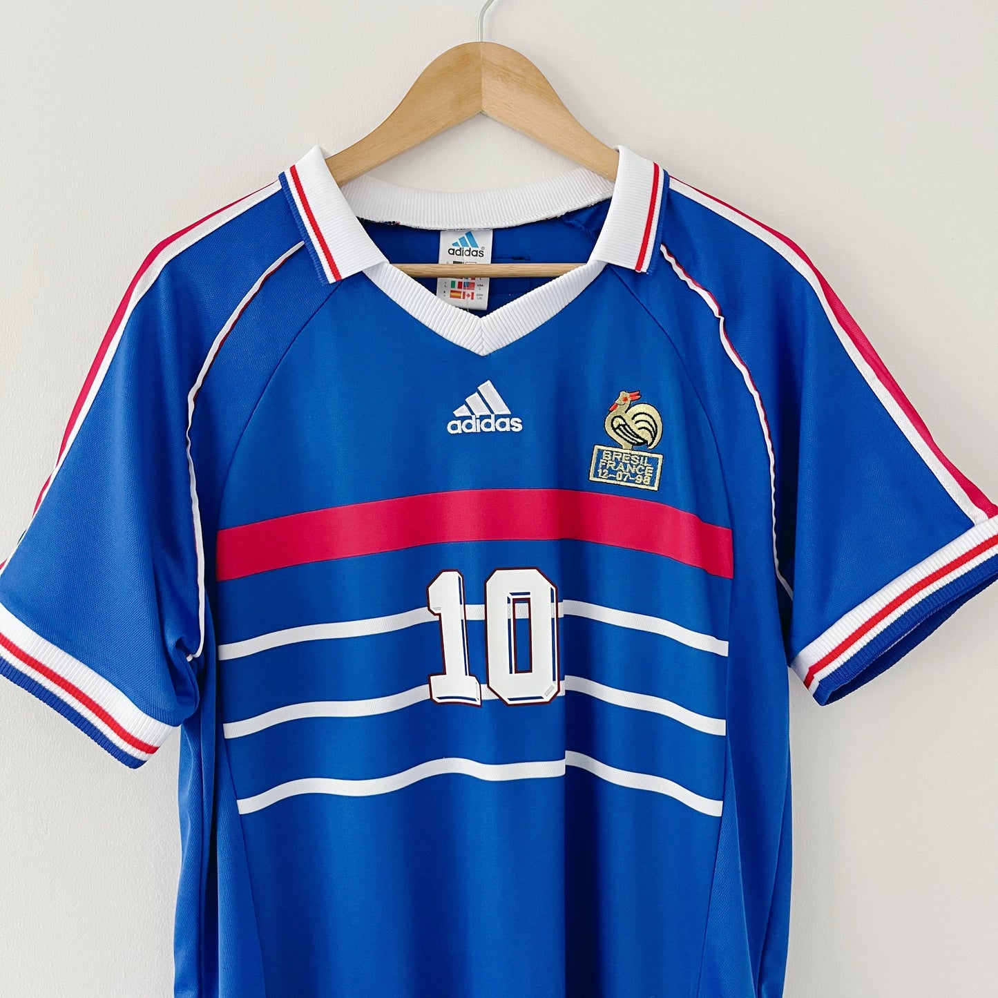 Retro France Shirt World Cup 1998 Home