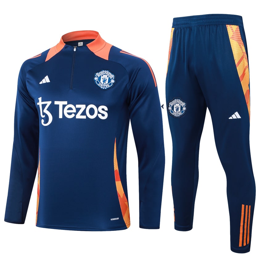 Man United Man 2024/2025 Blue Tracksuit