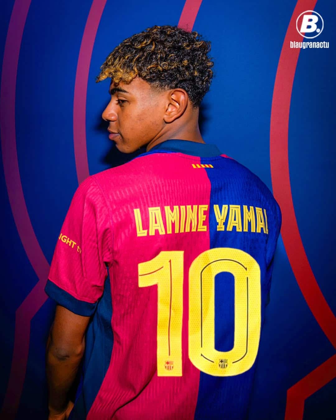 FC Barcelona Man Home 2025/2026 - Lamine YAMAL