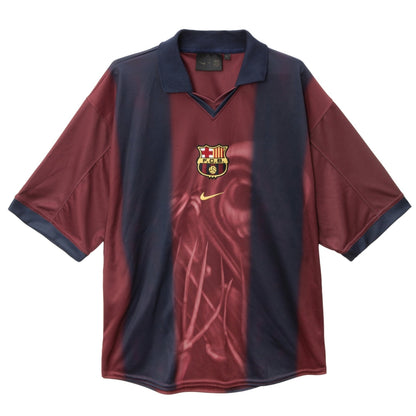 Travis Scott x Nike x FC Barcelona Retro 2000/01 Home Skeleton Jersey