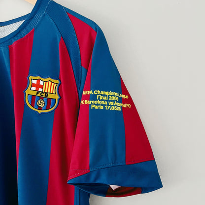 Retro Barcelona Shirt Champions League Final 2006